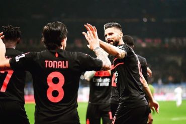 Giroud Tonali il Milan va
